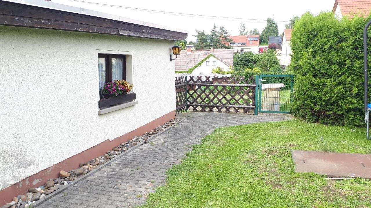 Ferienwohnung Rolle Schöna Exterior foto
